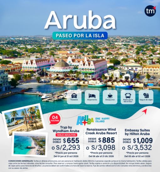 Imagen de Aruba - paseo por la Isla