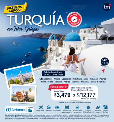 Imagen de Turquía con Islas Griegas