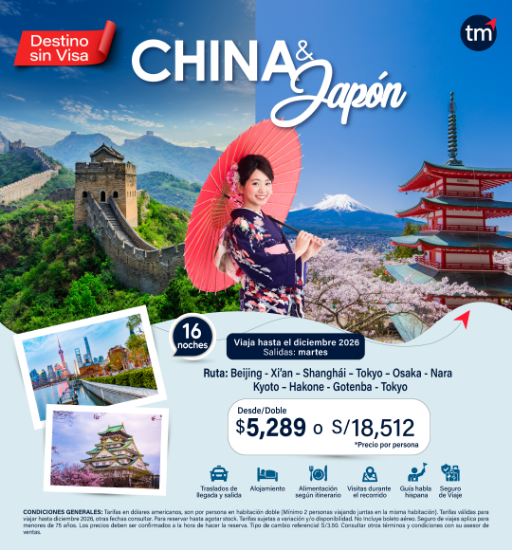 Imagen de China y Japón