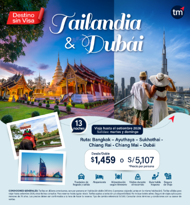 Imagen de Tailandia y Dubái