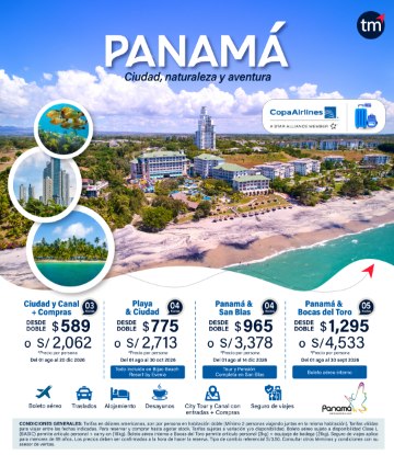 Imagen de Panamá - ciudad, naturaleza y aventura