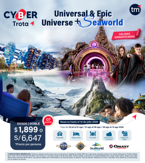 Imagen de Cyber Salidas Confirmadas Orlando