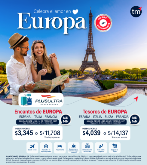 Imagen de Europa - Salidas Confirmadas