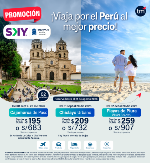 Imagen de Destinos nacionales - SKY