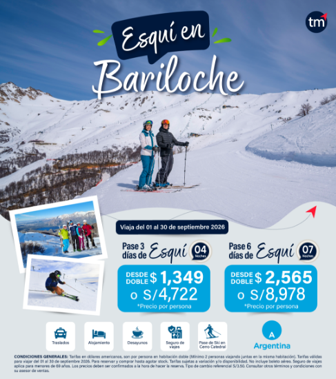 Imagen de Esquí en Bariloche