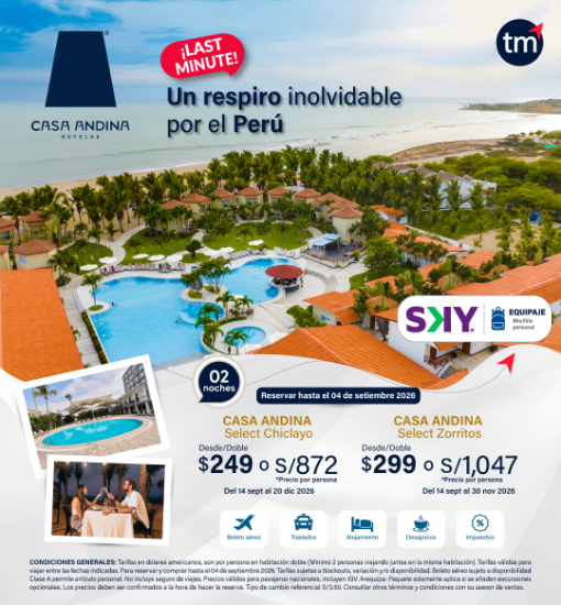 Imagen de Casa Andina Zorritos y Chiclayo