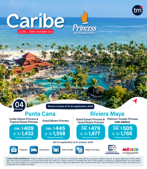 Imagen de Princess Caribe 2026