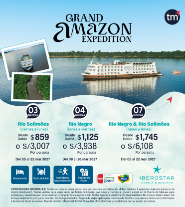 Imagen de Grand Amazon Expedition Iberostar