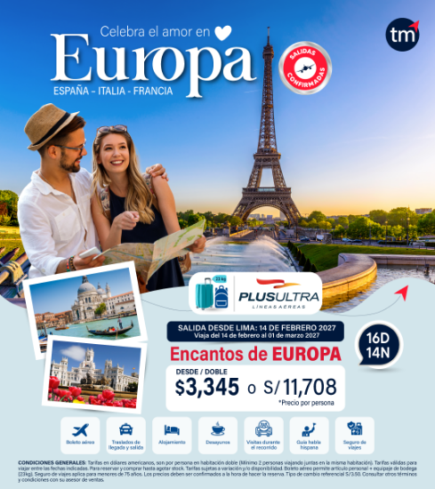 Imagen de Europa - Salidas Confirmadas